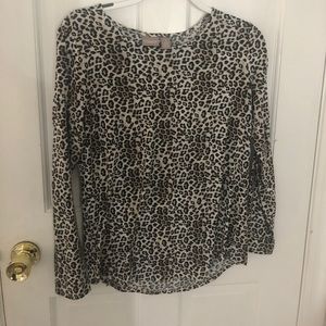 Chico’s Animal Print Top